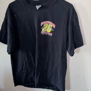 Kids Black Graphic T-Shirt